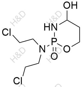 4-羟基环磷酰胺结构式