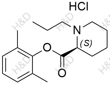 布比卡因杂质17(盐酸盐)结构式