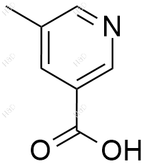 5-甲基烟酸化学结构式