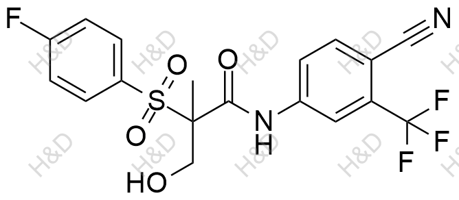 比卡鲁胺EP杂质H结构式
