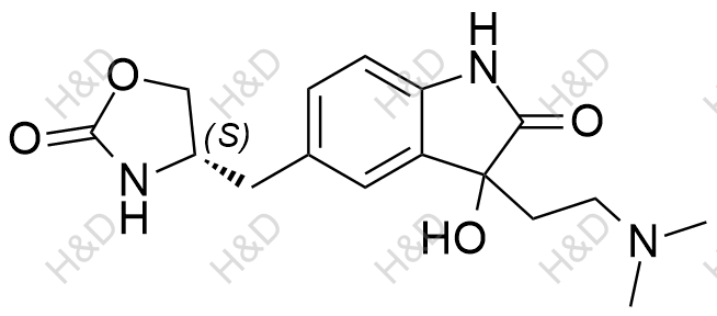 佐米曲普坦杂质21（非对映异构体混合物）结构式