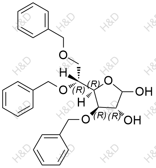 三苄糖苷杂质5结构式