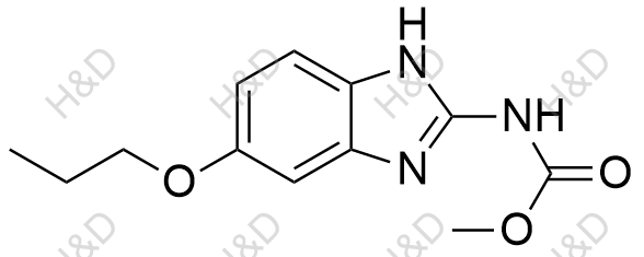 阿苯达唑EP杂质I（奥苯达唑）结构式