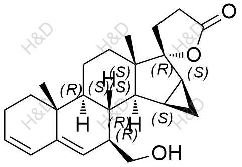 屈螺酮杂质22结构式