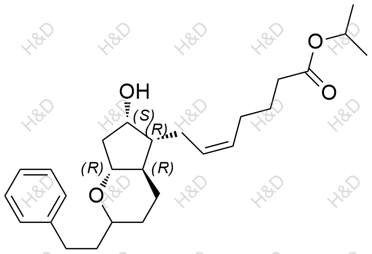 拉坦前列素杂质15结构式