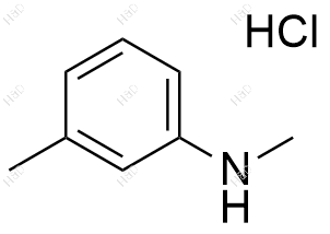 托萘酯EP杂质D(盐酸盐)结构式