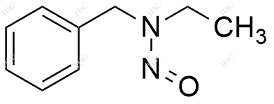 N-亚硝基-N-乙基苄胺结构式