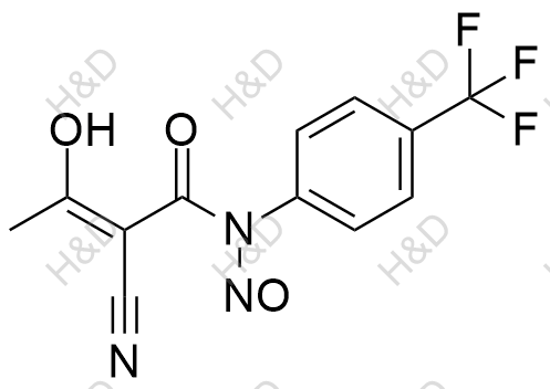 N-亚硝基特立氟胺结构式