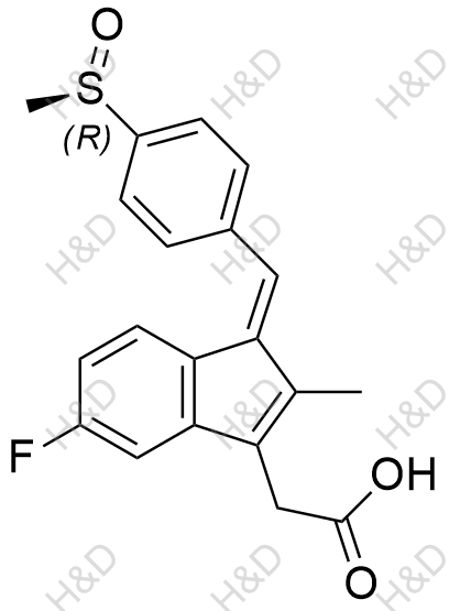 (R)-舒林酸结构式