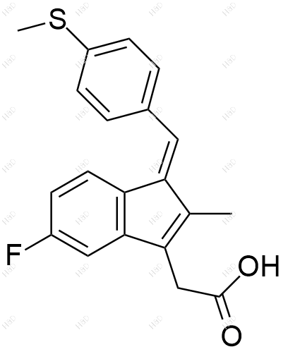 舒林酸EP杂质C结构式