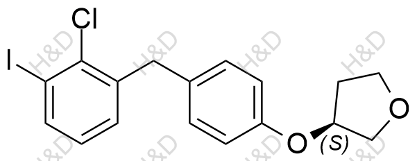恩格列净杂质134结构式