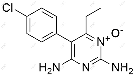 乙胺嘧啶N1-氧化物结构式