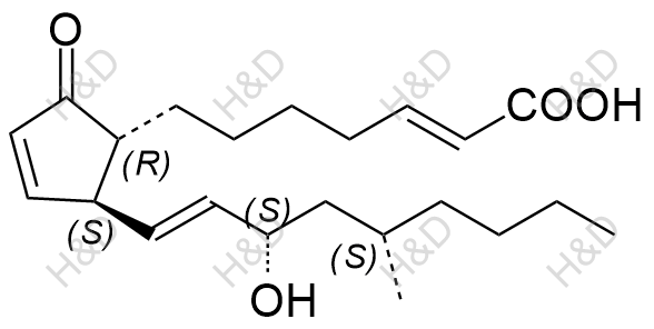 利马前列素-α-环糊精结构式