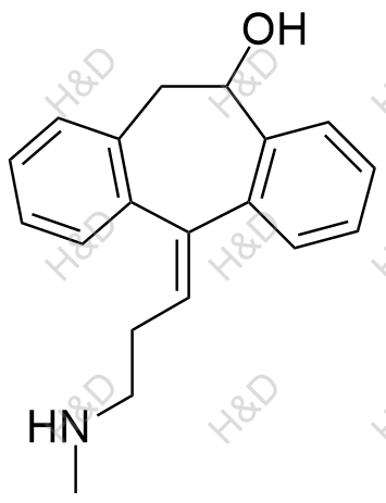 反式-10-羟基去甲替林结构式