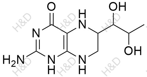 四氢生物蝶呤结构式