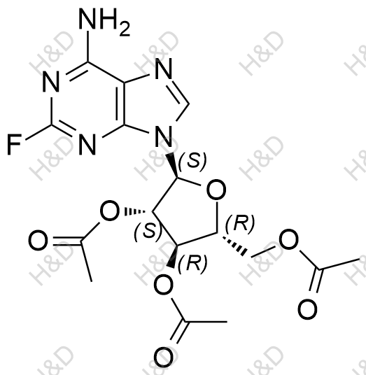 氟达拉滨杂质23结构式