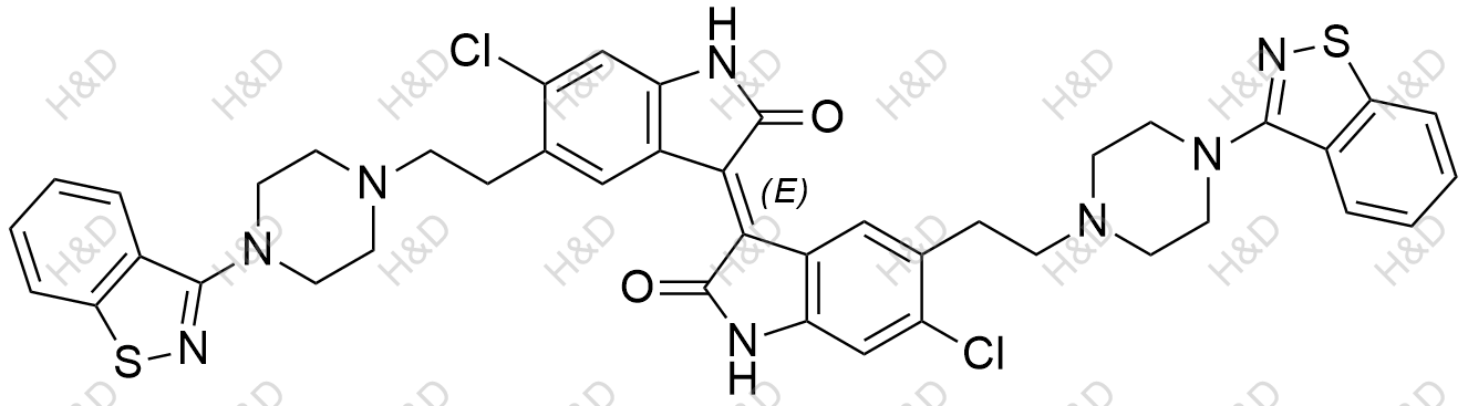齐拉西酮杂质23结构式