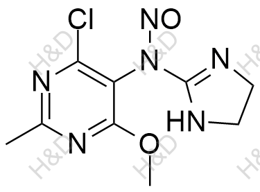 N2-亚硝基莫索尼定结构式