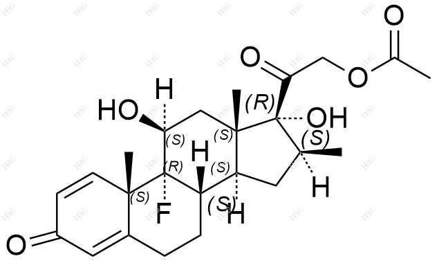 醋酸倍他米松结构式