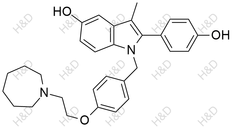 巴多昔芬结构式