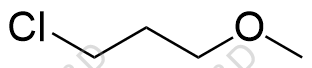 1-氯-3-甲氧基丙烷化学结构式