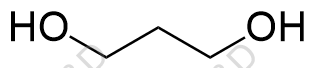 1,3-丙二醇化学结构式