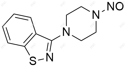 齐拉西酮杂质22结构式