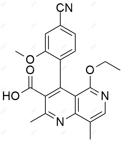 非奈利酮杂质50结构式