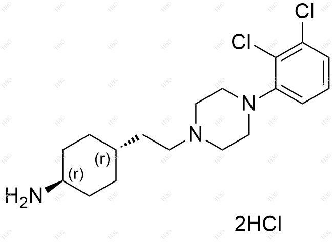 卡利拉嗪杂质4(双盐酸盐）结构式