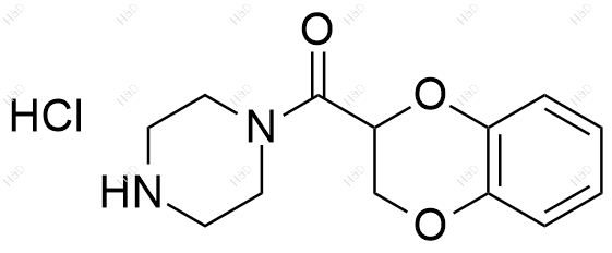 多沙唑嗪EP杂质B(盐酸盐）结构式