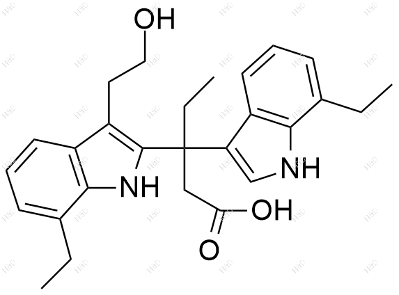 依托度酸EP杂质I结构式