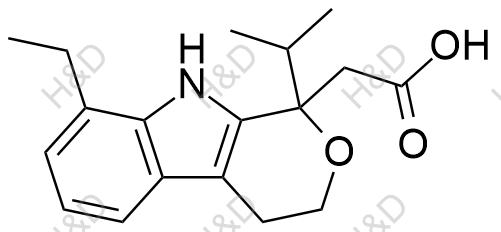 依托度酸EP杂质F结构式