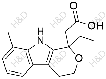 依托度酸EP杂质B结构式