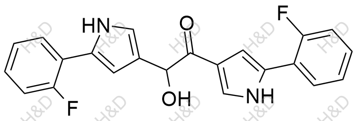 沃诺拉赞杂质84结构式
