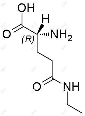 D-茶氨酸化学结构式