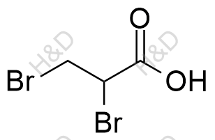 2，3-二溴丙酸化学结构式
