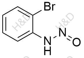 N-(2-溴苯基)亚硝酰胺结构式