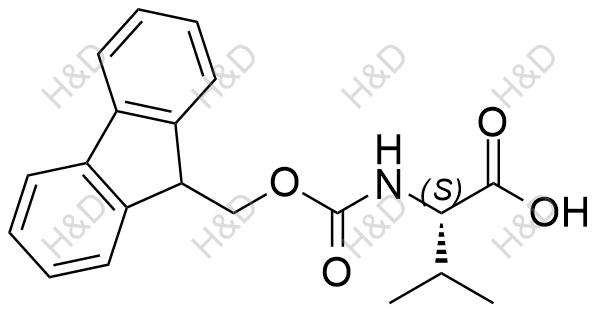 Fmoc-L-缬氨酸结构式