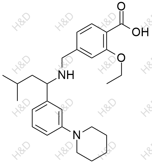瑞格列奈杂质30结构式