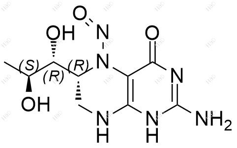 四氢生物蝶呤亚硝基杂质2结构式