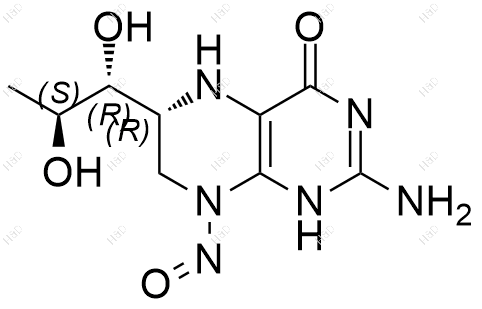 四氢生物蝶呤亚硝基杂质1结构式