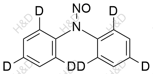 N-亚硝基二苯胺D6结构式