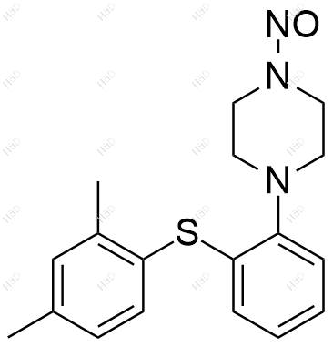 N-亚硝基沃替西汀结构式