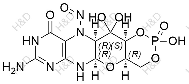 N-亚硝基磷蝶呤1结构式