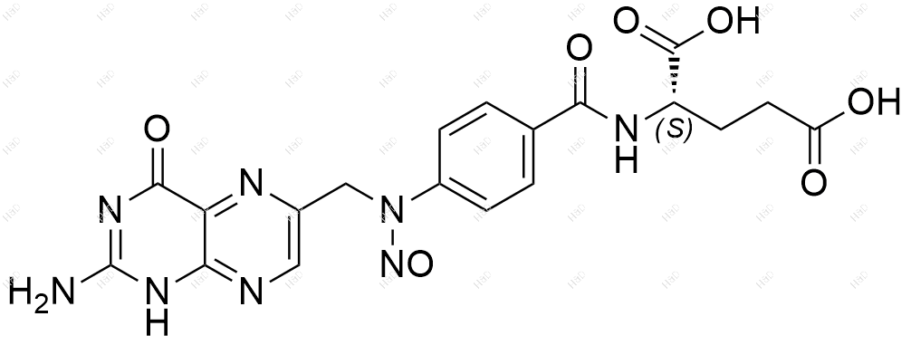 N-亚硝基叶酸结构式