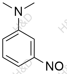 N，N-二甲基-3-亚硝胺结构式