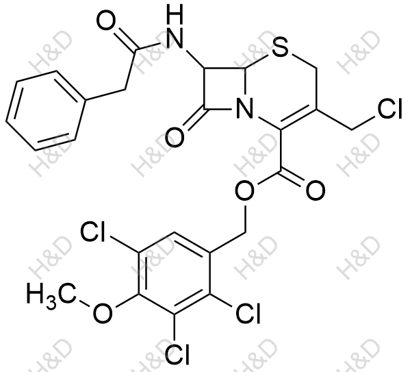 头孢菌素杂质10化学结构式