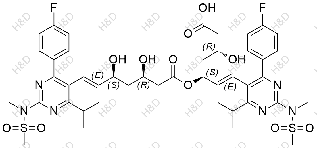 瑞舒伐他汀杂质199结构式