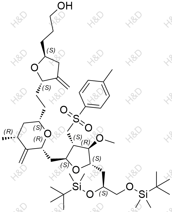 艾日布林杂质29结构式