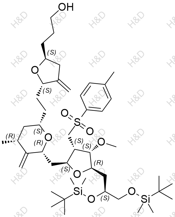 艾日布林杂质26结构式